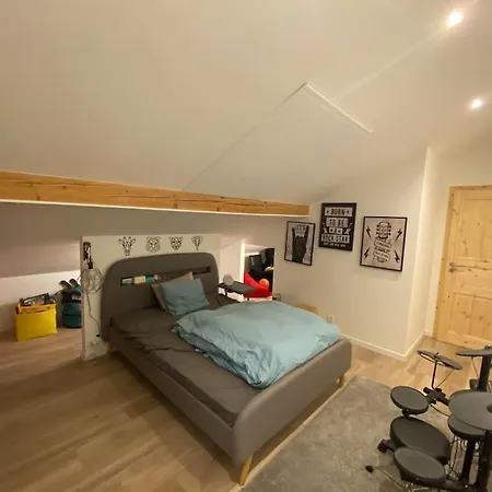 Chalet In On Edge Of Woods With River Lausanne