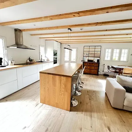 In On Edge Of Woods With River Chalet