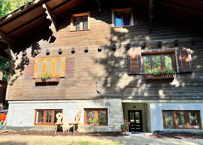 In On Edge Of Woods With River Chalé *