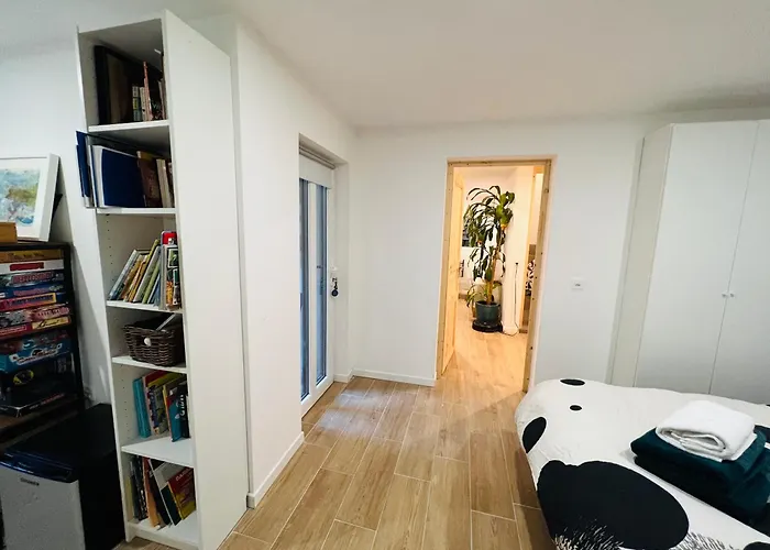 In On Edge Of Woods With River Chalé